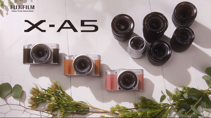Ra mắt Fujifilm X-A5: Tiếp tục là phân khúc dành cho người mới bắt đầu | 50mm Vietnam