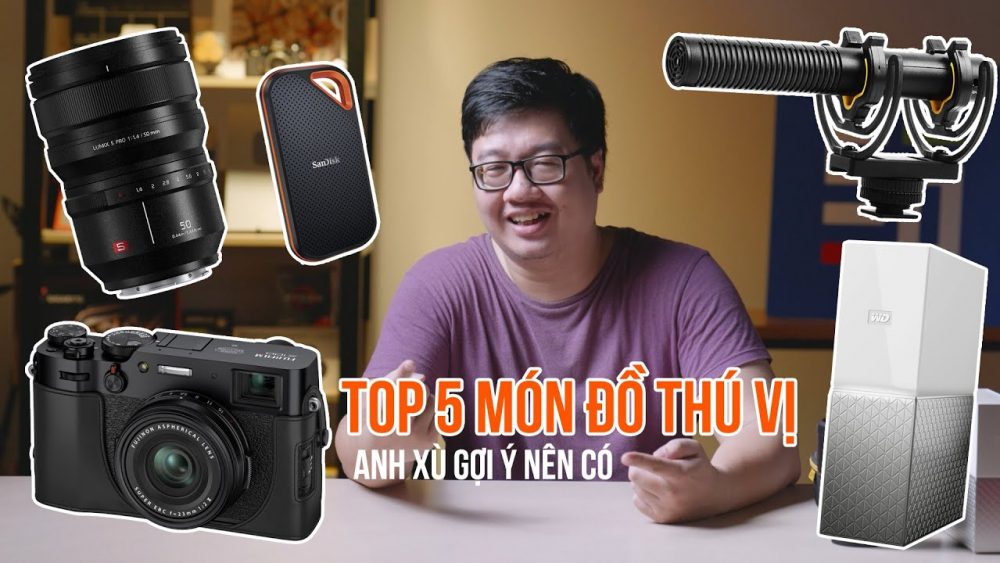 Top 5 món đồ yêu thích của founder 50mm Vietnam
