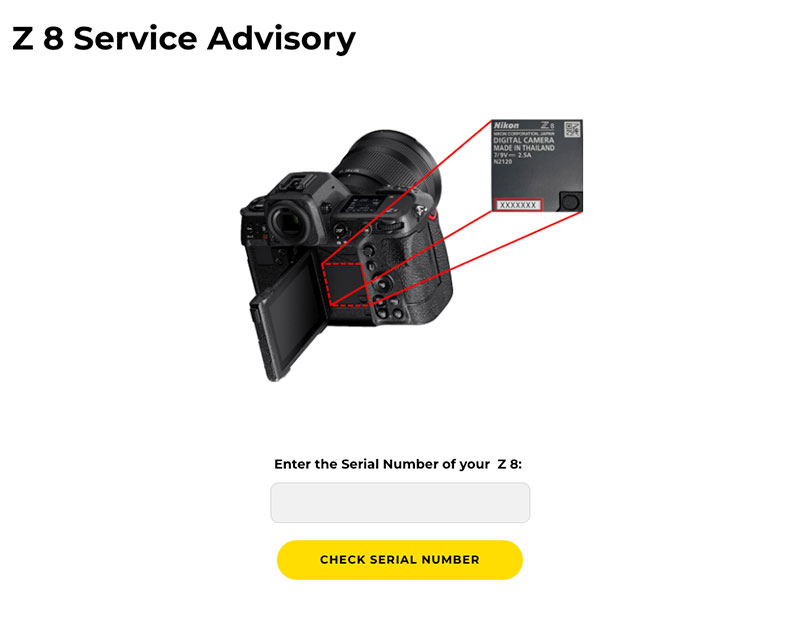Nikon Z8 gặp lỗi, hàng loạt máy ảnh lập tức được thu hồi | 50mm Vietnam - Chuyên trang Nhiếp Ảnh